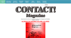 Desktop Screenshot of contactmagazine.com