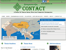 Tablet Screenshot of contactmagazine.net